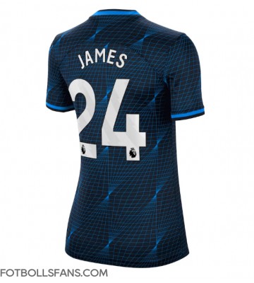 Chelsea Reece James #24 Replika Bortatröja Damer 2023-24 Kortärmad